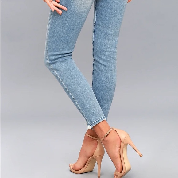 EVIDNT Malibu Distressed Girlfriend Jeans - Picture 3 of 4